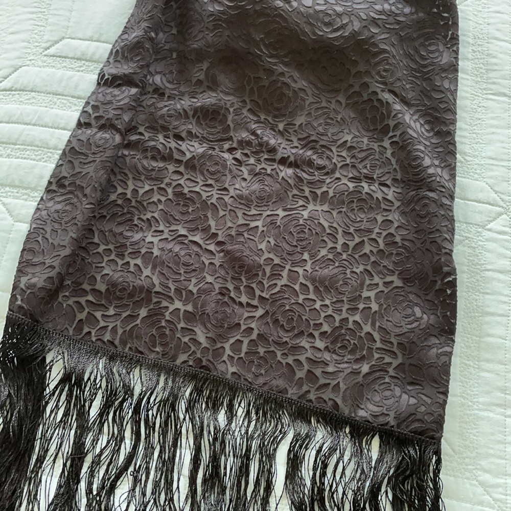 Black scarf